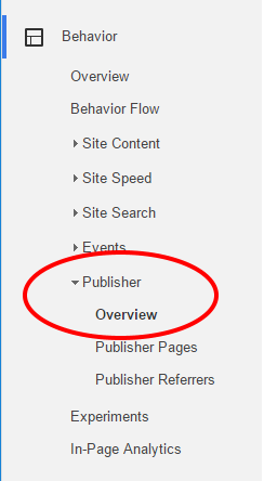 Google Analytics Adsense