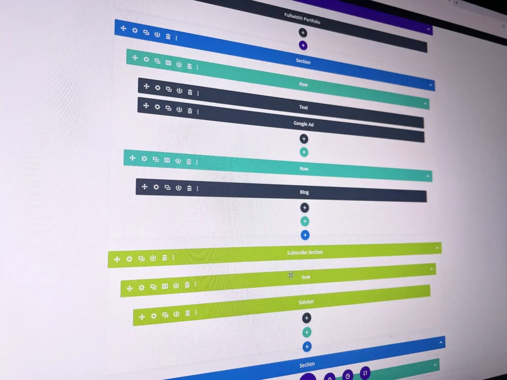 Divi Builder screenshot